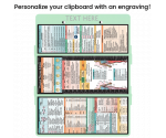 WhiteCoat Clipboard® Trifold - Mint Physical Therapy Edition
